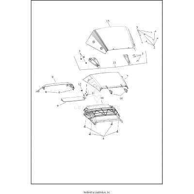 WINDSHIELD, FAIRING AND FRONT LIGHTING