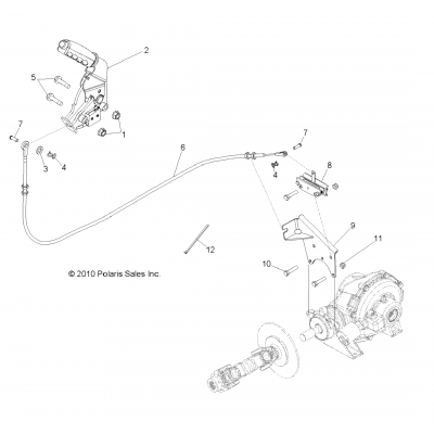 Brakes, Park Brake Asm