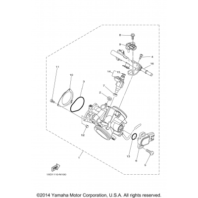 Throttle Body Assy 1