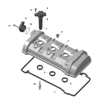 01- ROTAX - Valve Cover