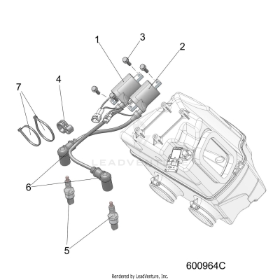 ELECTRICAL, IGNITION COIL/SPARK PLUGS - S20EKL8RS ALL OPTIONS (600964C)