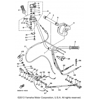 Steering Handle Cable