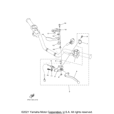 HANDLE SWITCH LEVER