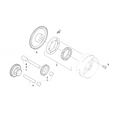 STARTER CLUTCH ASSEMBLY