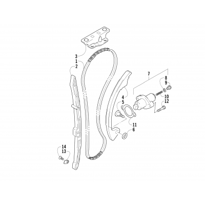 CAM CHAIN ASSEMBLY