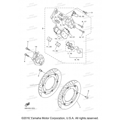 Front Brake Caliper