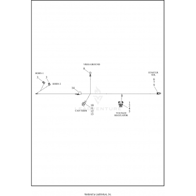 WIRING HARNESS, MAIN RH1250S (6 OF 6)