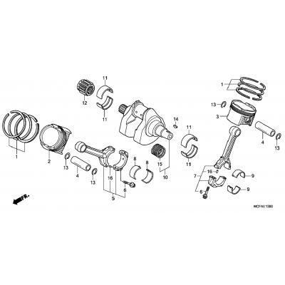 CRANKSHAFT / PISTON