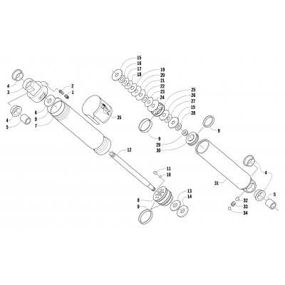 FRONT SUSPENSION SHOCK ABSORBER