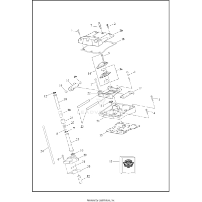 ROCKER ARM ASSEMBLY & PUSHRODS - TWIN CAM 110™