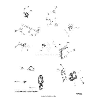 ELECTRICAL, SWITCHES, SENSORS and ECM - A20SJS57CH/EH [101655]