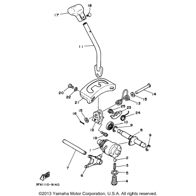 Shift Cam Fork