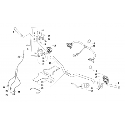 HANDLEBAR AND CONTROLS