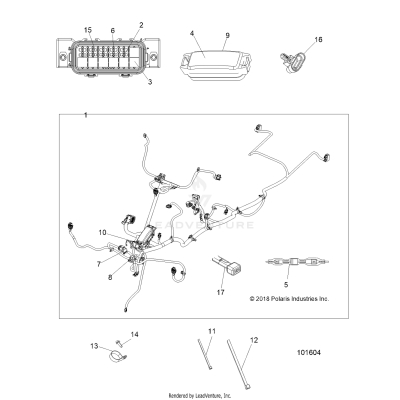 ELECTRICAL, MAIN WIRE HARNESS - A19SAA50D5 [101604]