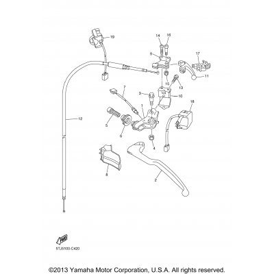 Handle Switch Lever