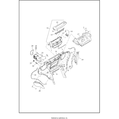 FAIRING, INNER - FLHTCUTG