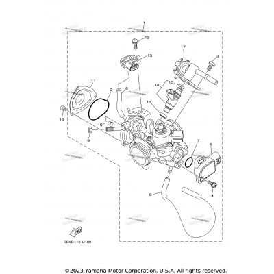 Throttle Body Assy 1