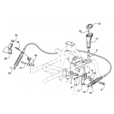 SHIFT LEVER ASSEMBLY