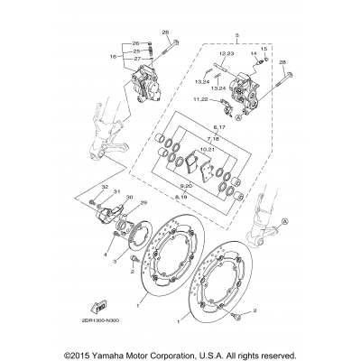 Front Brake Caliper