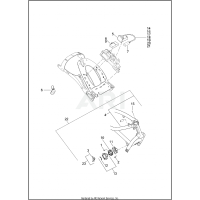 TURN SIGNAL MODULE & IGNITION SWITCH