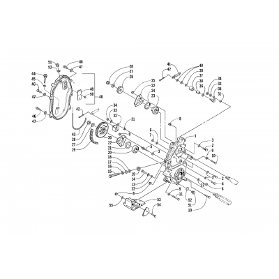 DRIVE/DROPCASE ASSEMBLY