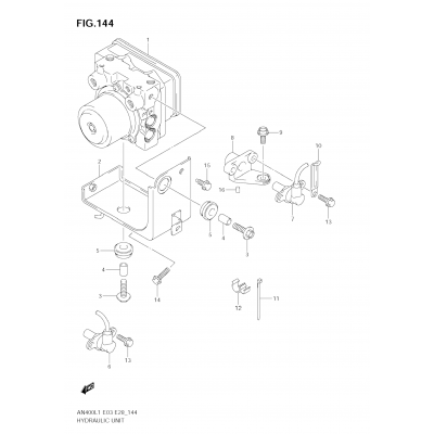 HYDRAULIC UNIT (AN400A L1 E33)