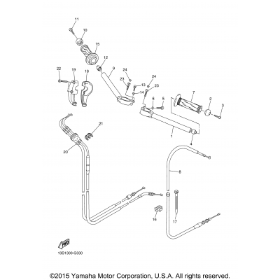 Steering Handle Cable