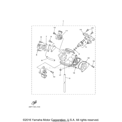 THROTTLE BODY ASSY 1