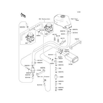 Fuel Evaporative System(CA)(H1∼H3)