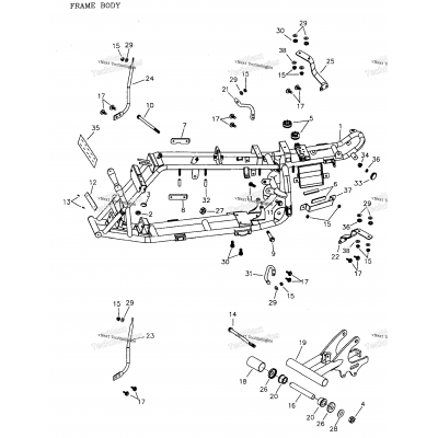 Frame And Body 172A-16