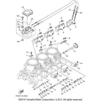 Cylinder. Crankcase 2