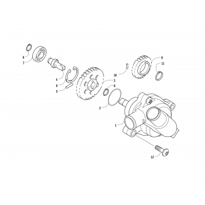 WATER PUMP ASSEMBLY