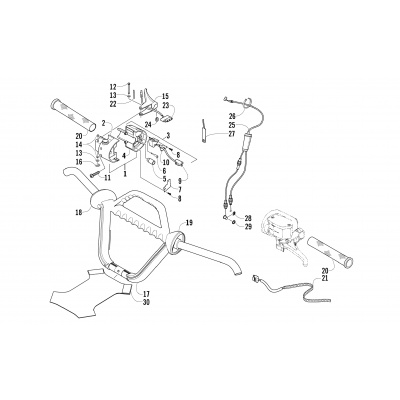 HANDLEBAR AND CONTROLS