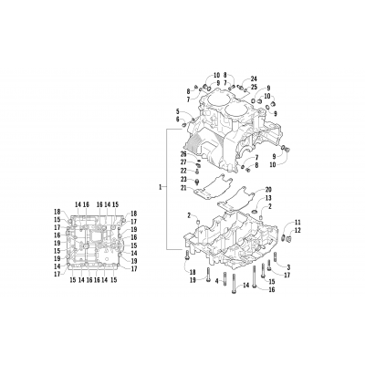 CRANKCASE ASSEMBLY