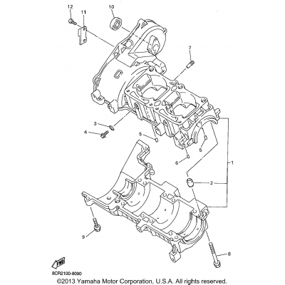 Crankcase For Mm600