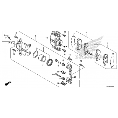 FRONT BRAKE CALIPER