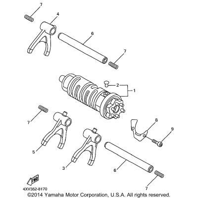 Shift Cam Fork