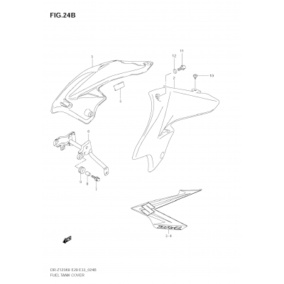 FUEL TANK COVER (MODEL L0)