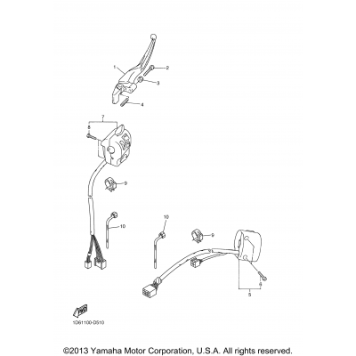 Handle Switch Lever