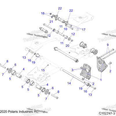 Suspension, Middle Control Arm Mounting