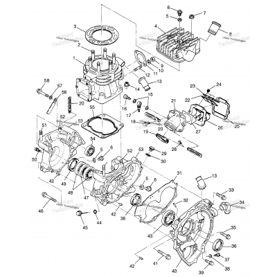 Crankcase & Cylinder Xpress (4935923592D011)