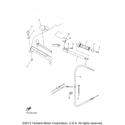 Steering Handle Cable