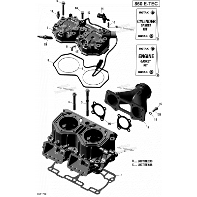 Cylinder And Cylinder Head - All Models