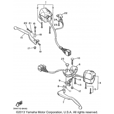 Handle Switch Lever