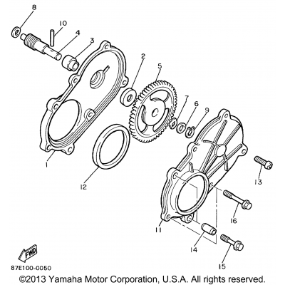 Pump Drive Gear