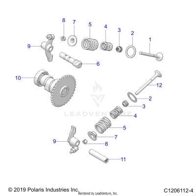 ENGINE, VALVE TIMING MECHANISM - A25HBA07B5/B7 (C1206112-4)