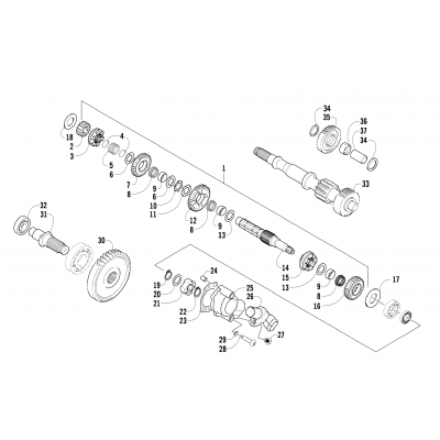 SECONDARY TRANSMISSION ASSEMBLY