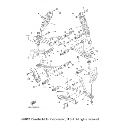 Front Suspension & Wheel