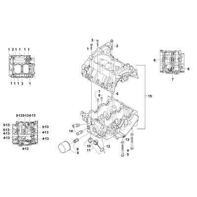 CRANKCASE ASSEMBLY