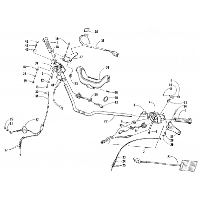 HANDLEBAR AND CONTROLS